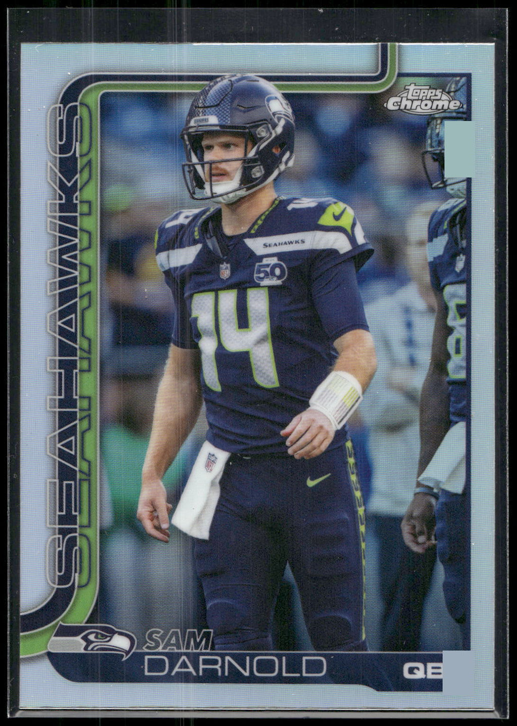 2025 Topps Chrome #275 Sam Darnold Refractor