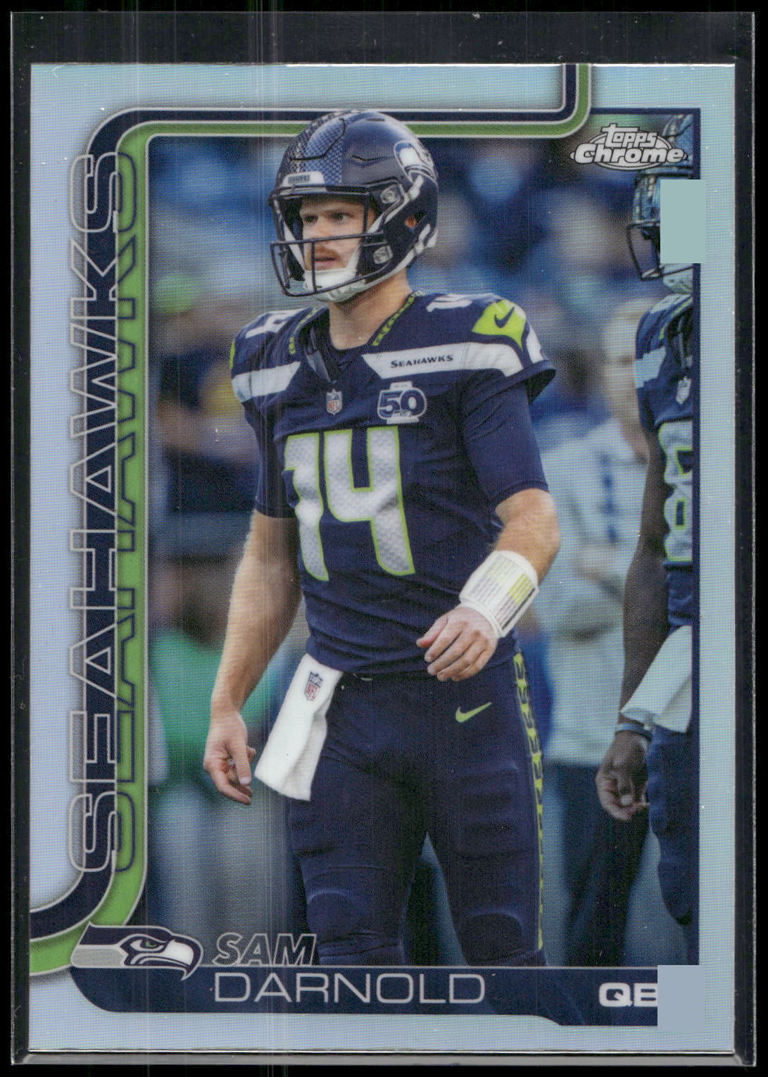 2025 Topps Chrome #275 Sam Darnold Refractor