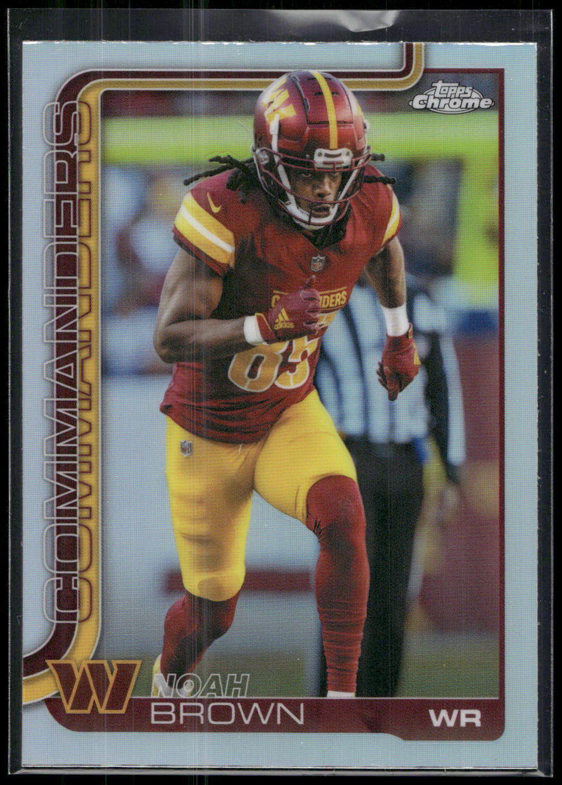 2025 Topps Chrome #293 Noah Brown Refractor