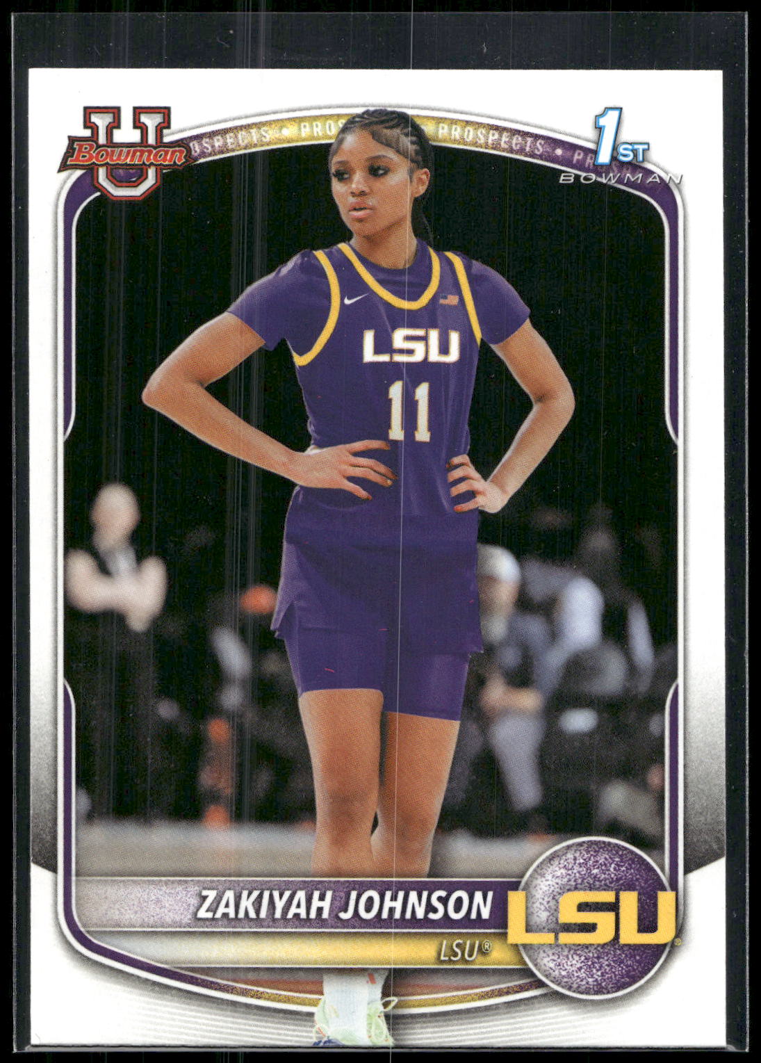 2025-26 Bowman #BPP-73 ZaKiyah Johnson Prospects