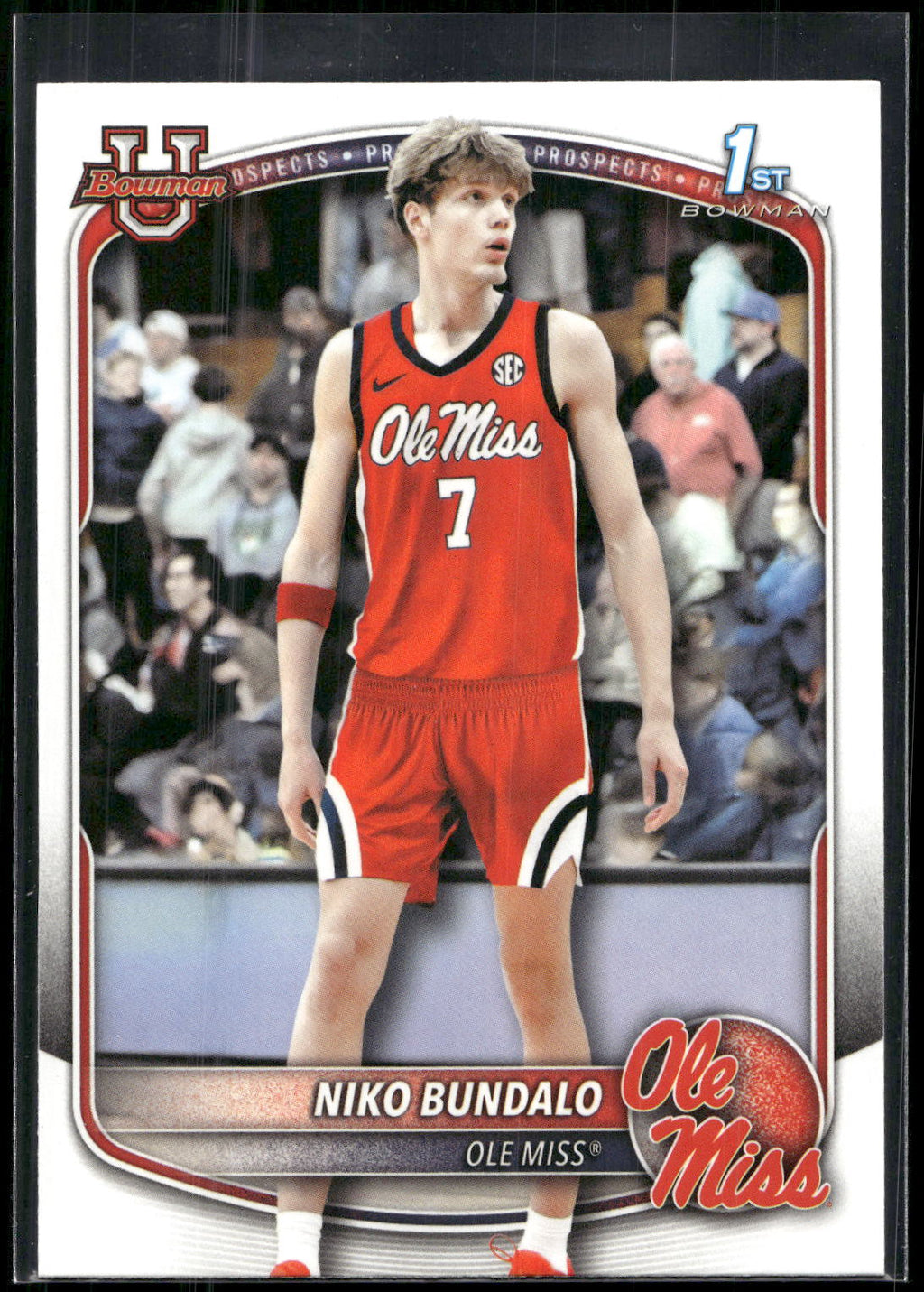 2025-26 Bowman #BPP-18 Niko Bundalo Prospects