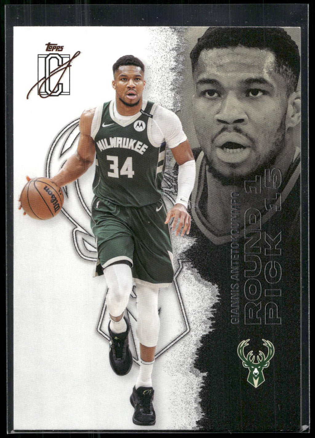 2025-26 Topps Signature Class #56 Giannis Antetokounmpo