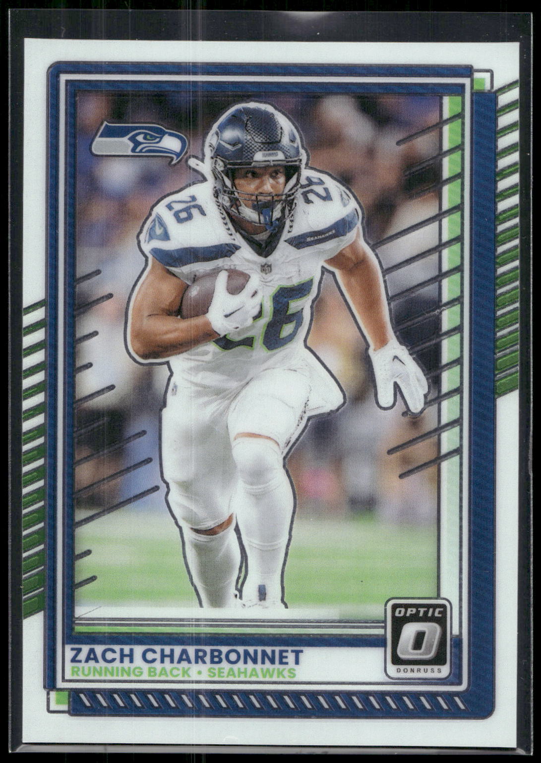 2025 Donruss Optic #69 Zach Charbonnet