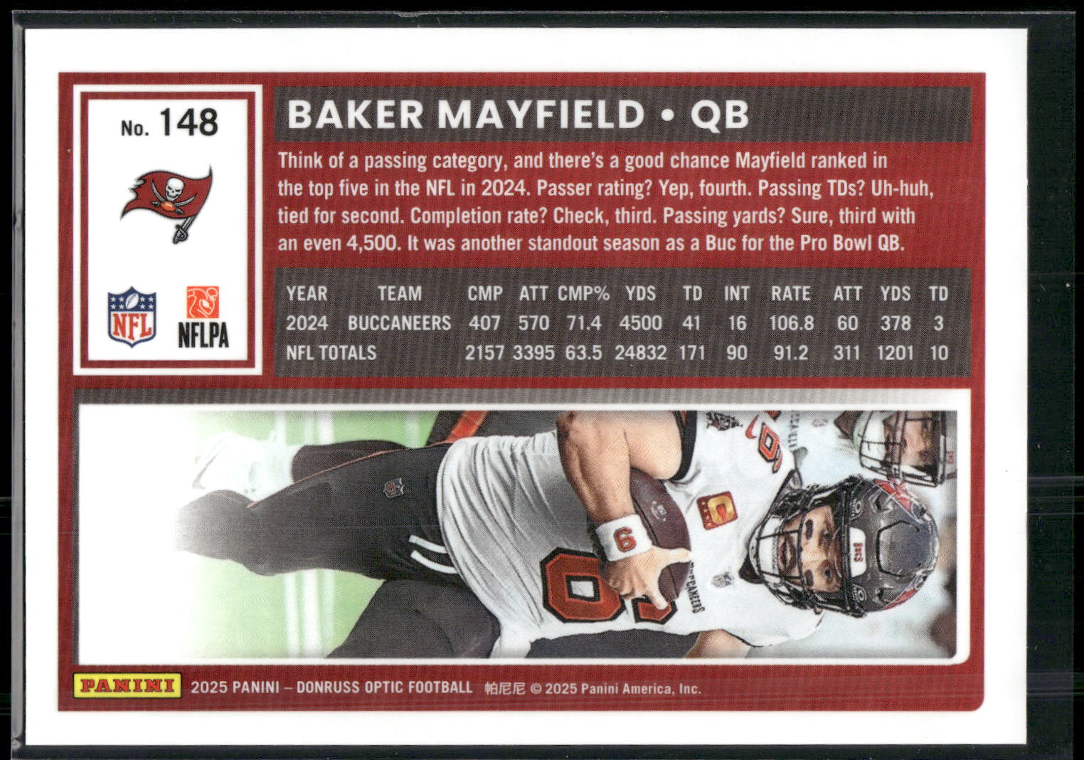 2025 Donruss Optic #148 Baker Mayfield