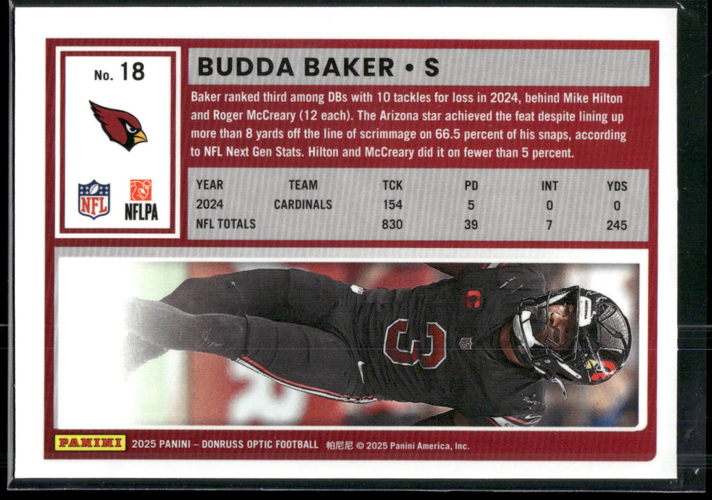 2025 Donruss Optic #18 Budda Baker