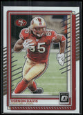 2025 Donruss Optic #137 Vernon Davis