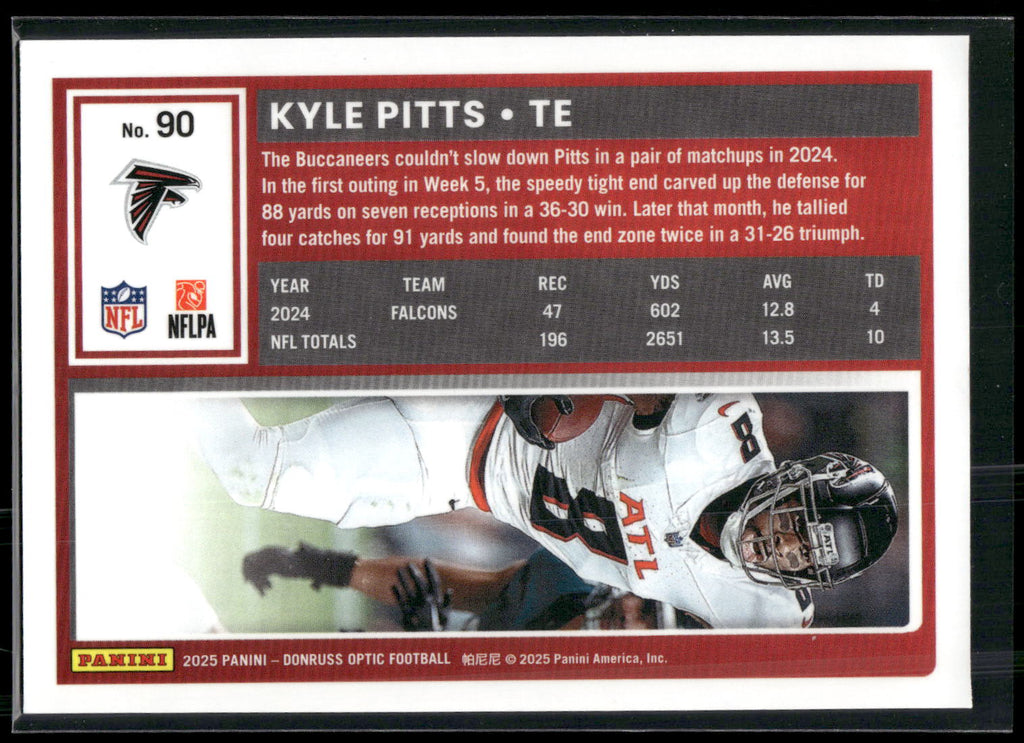 2025 Donruss Optic #90 Kyle Pitts