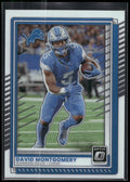 2025 Donruss Optic #117 David Montgomery