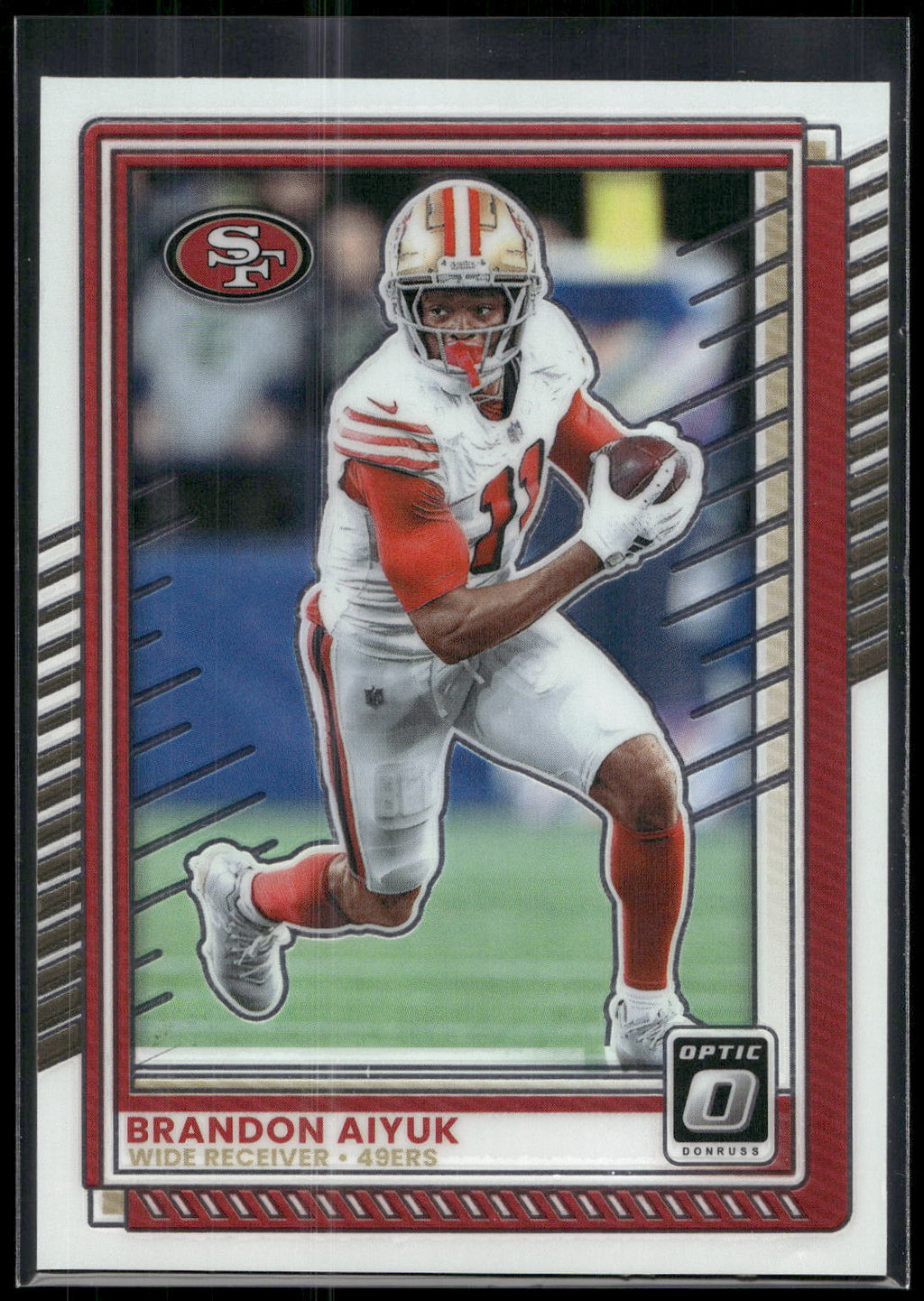 2025 Donruss Optic #168 Brandon Aiyuk