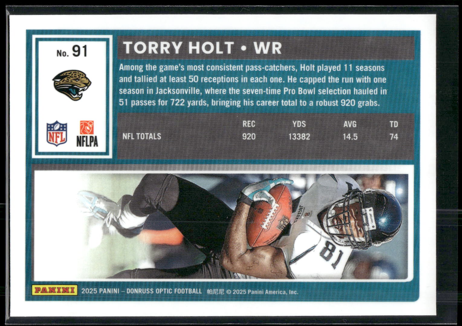 2025 Donruss Optic #91 Torry Holt