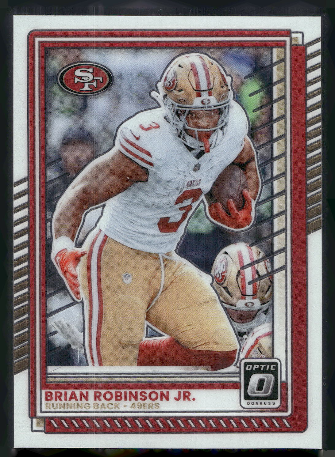 2025 Donruss Optic #25 Brian Robinson Jr.