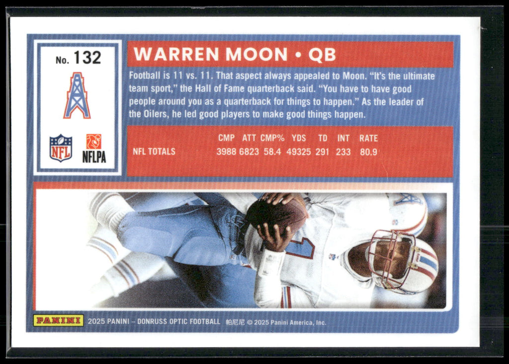 2025 Donruss Optic #132 Warren Moon
