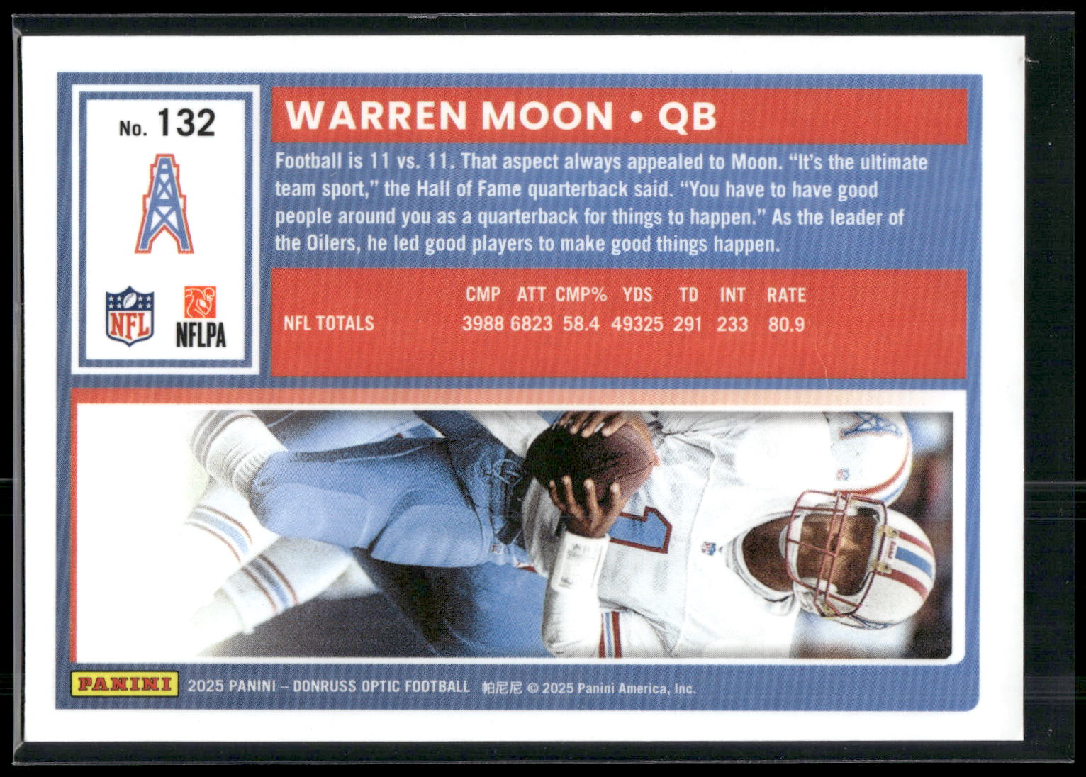 2025 Donruss Optic #132 Warren Moon