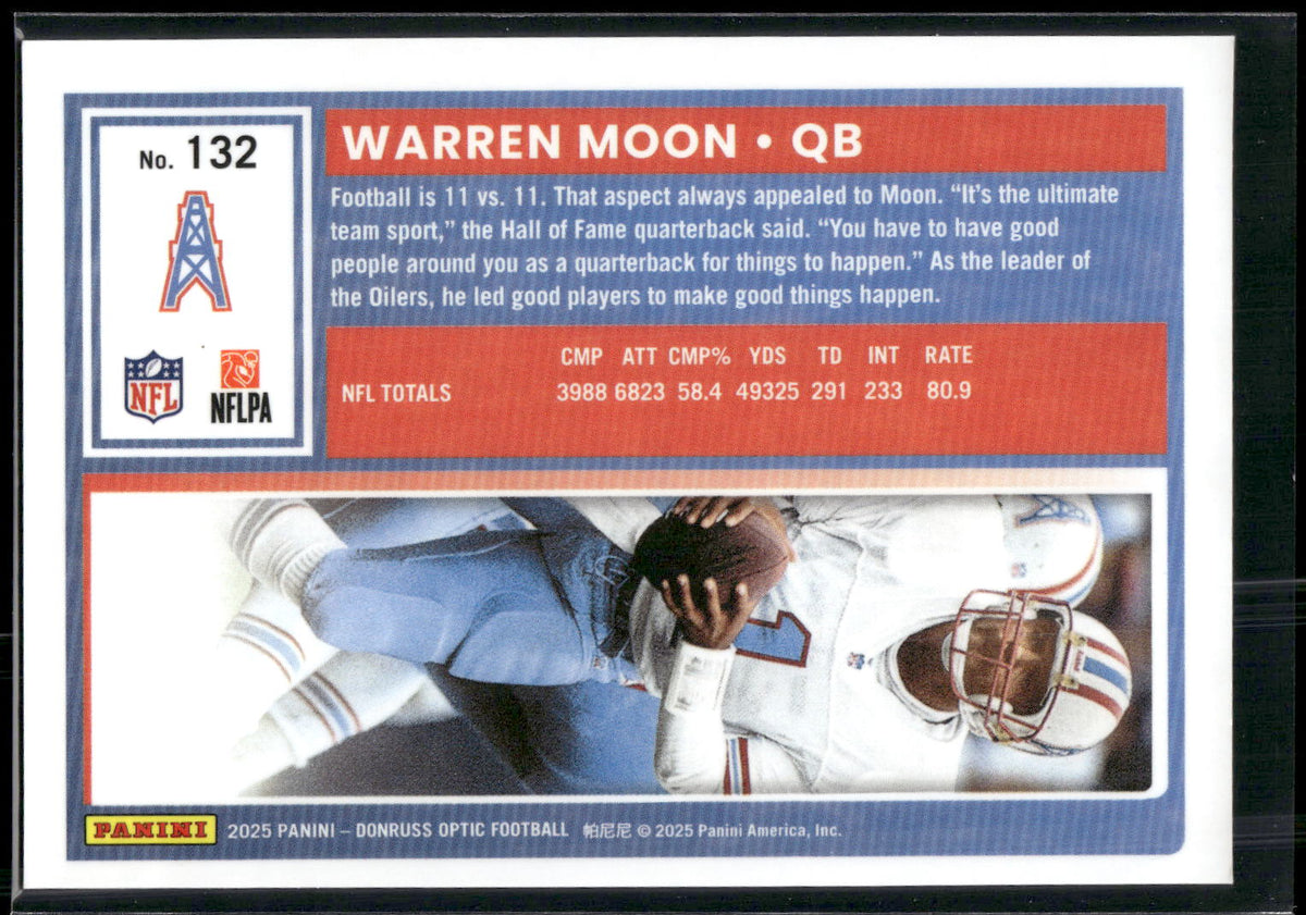 2025 Donruss Optic #132 Warren Moon