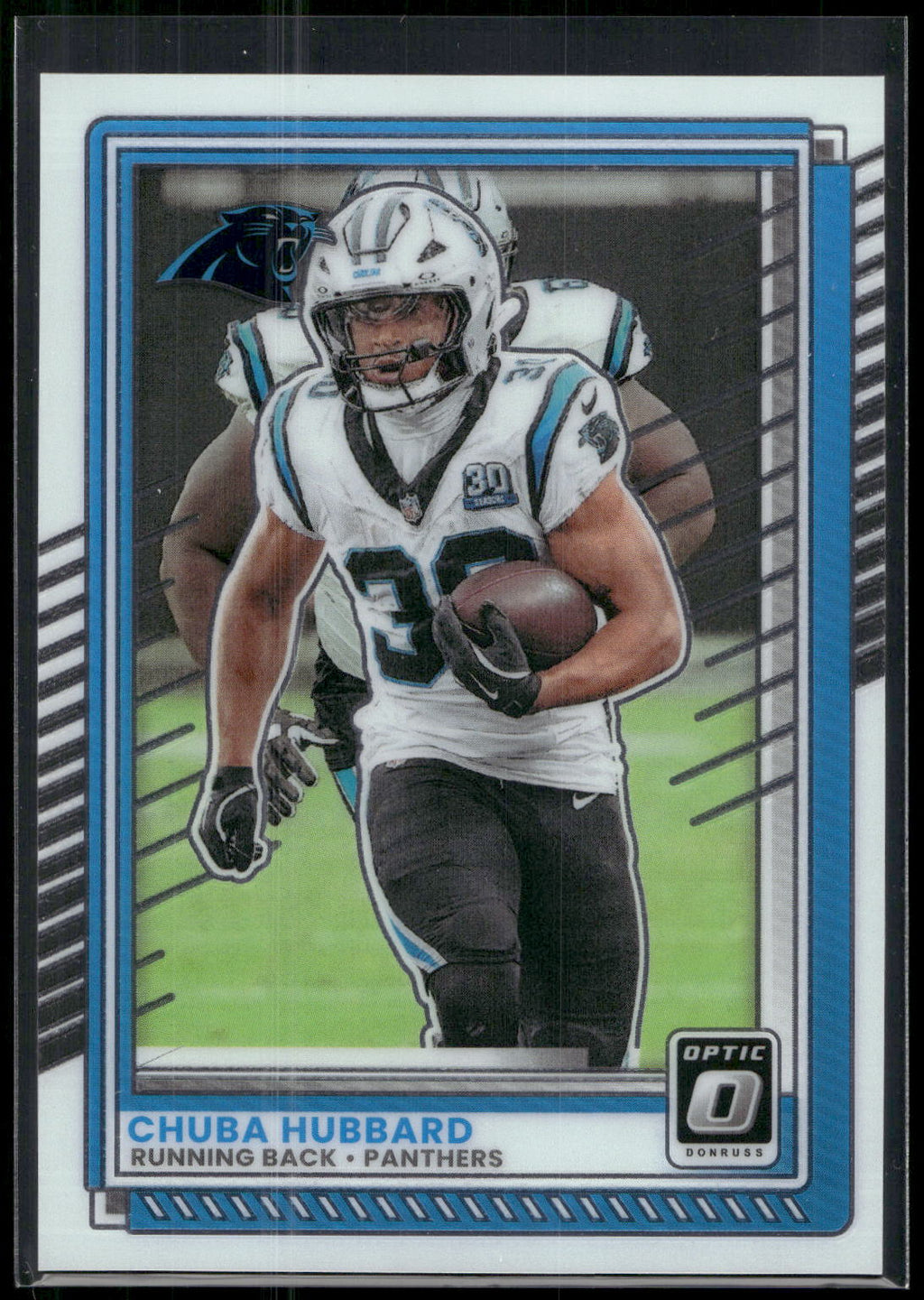 2025 Donruss Optic #62 Chuba Hubbard