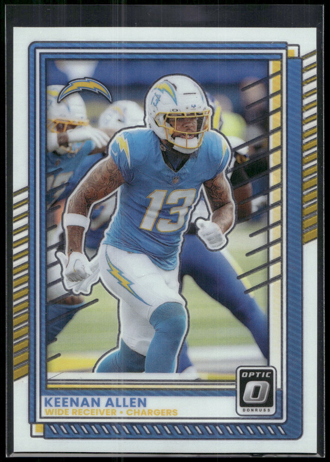 2025 Donruss Optic #187 Keenan Allen