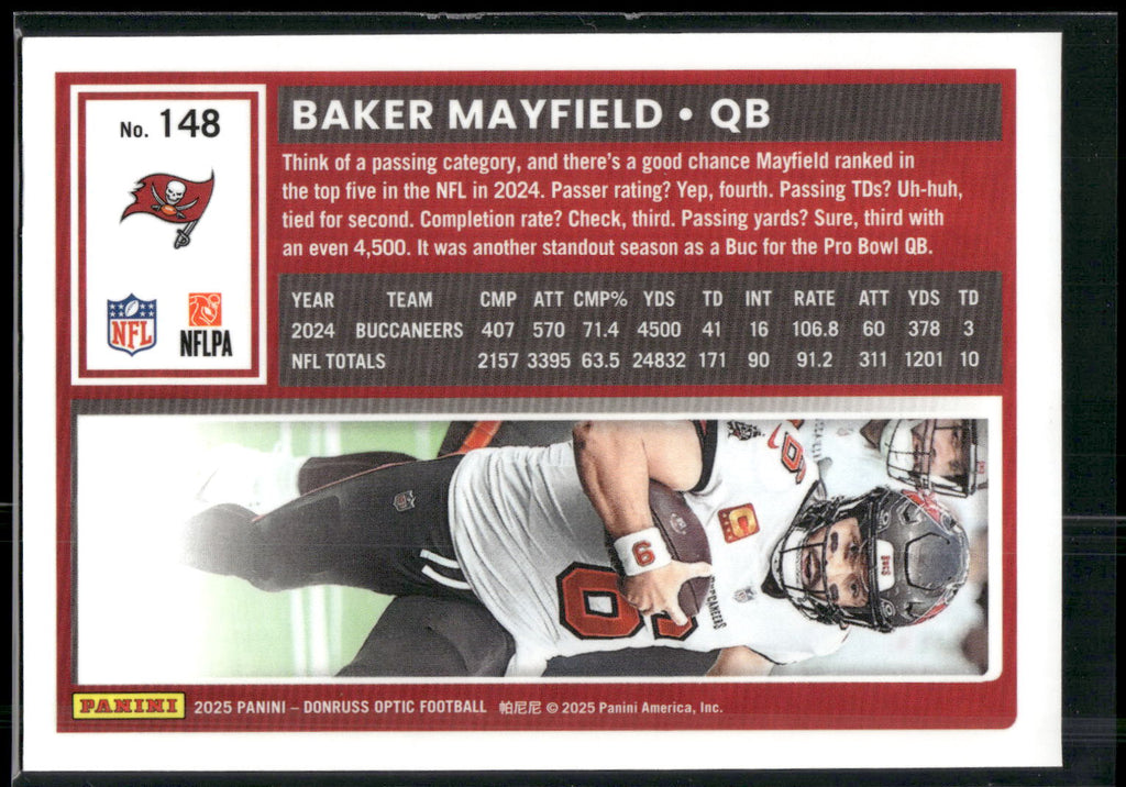 2025 Donruss Optic #148 Baker Mayfield