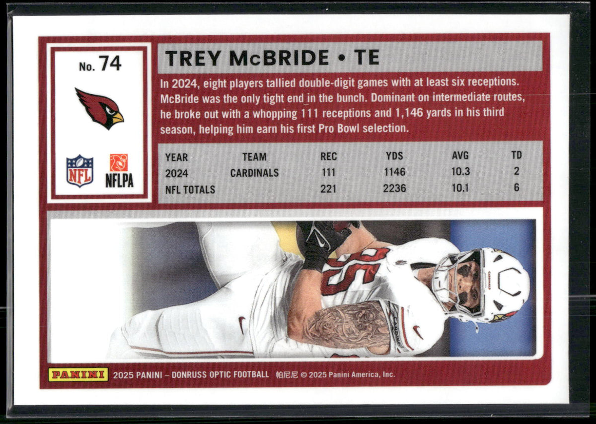 2025 Donruss Optic #74 Trey McBride