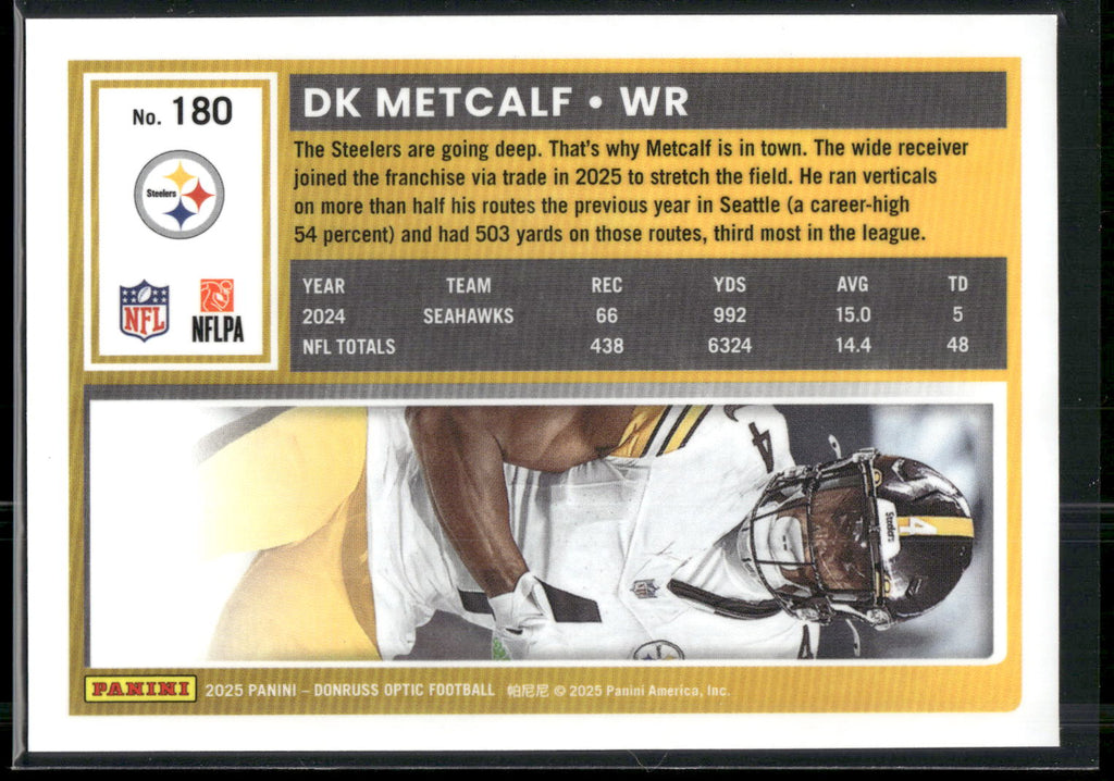 2025 Donruss Optic #180 DK Metcalf