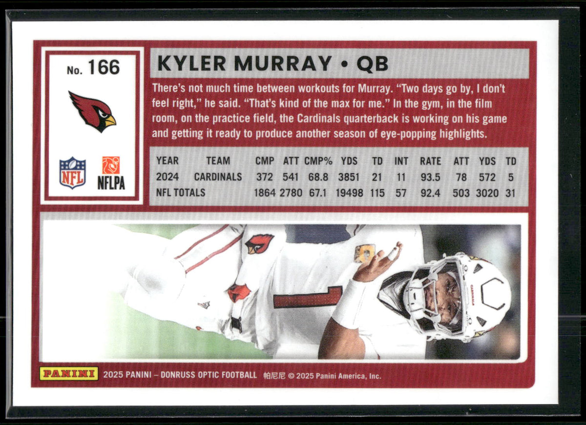 2025 Donruss Optic #166 Kyler Murray