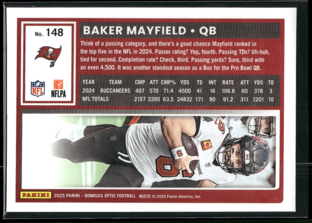 2025 Donruss Optic #148 Baker Mayfield