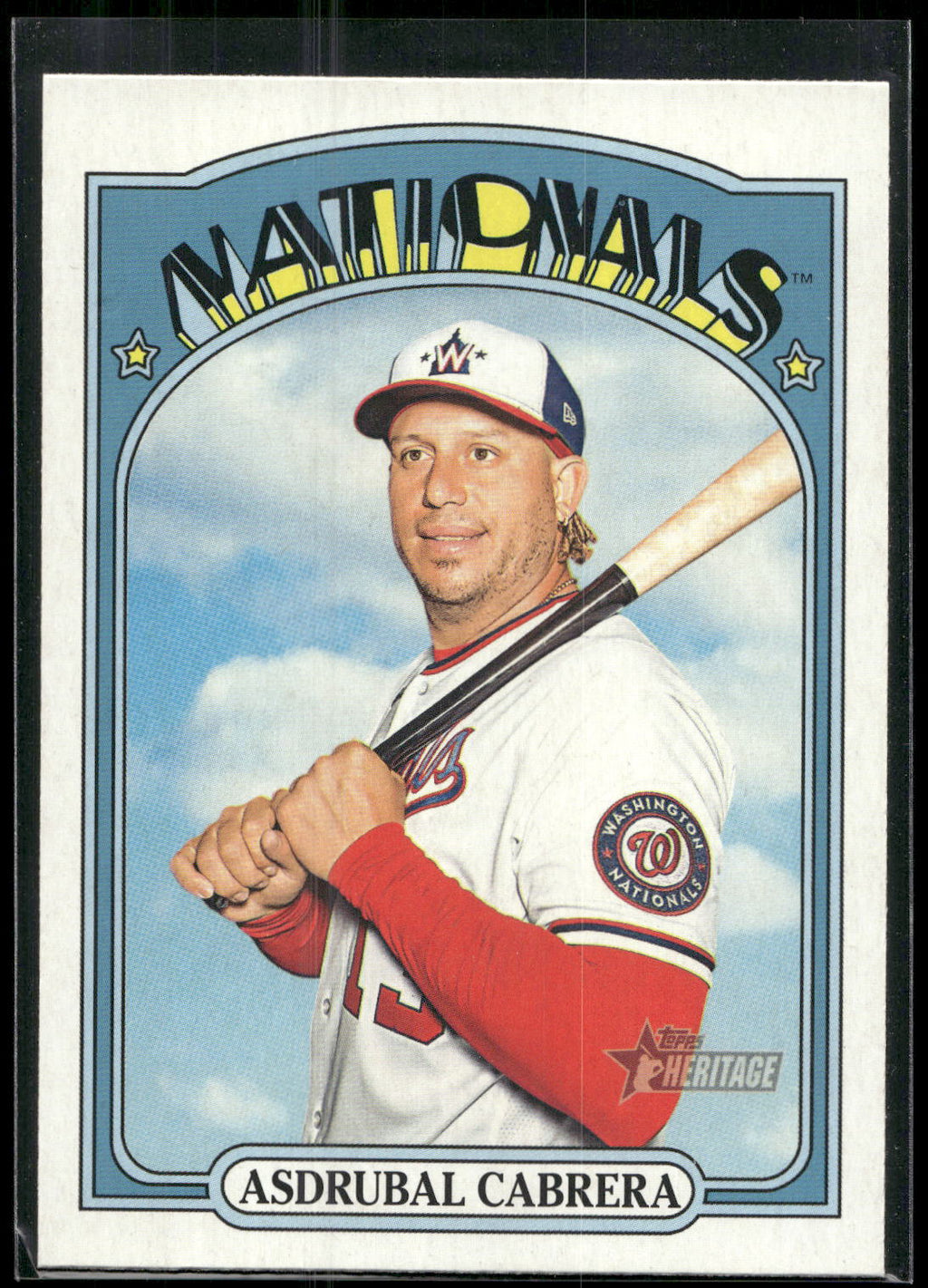 2021 Topps Heritage #66 Asdrubal Cabrera