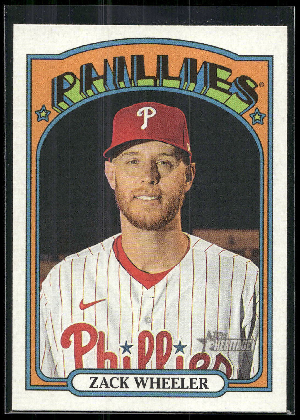 2021 Topps Heritage #355 Zack Wheeler