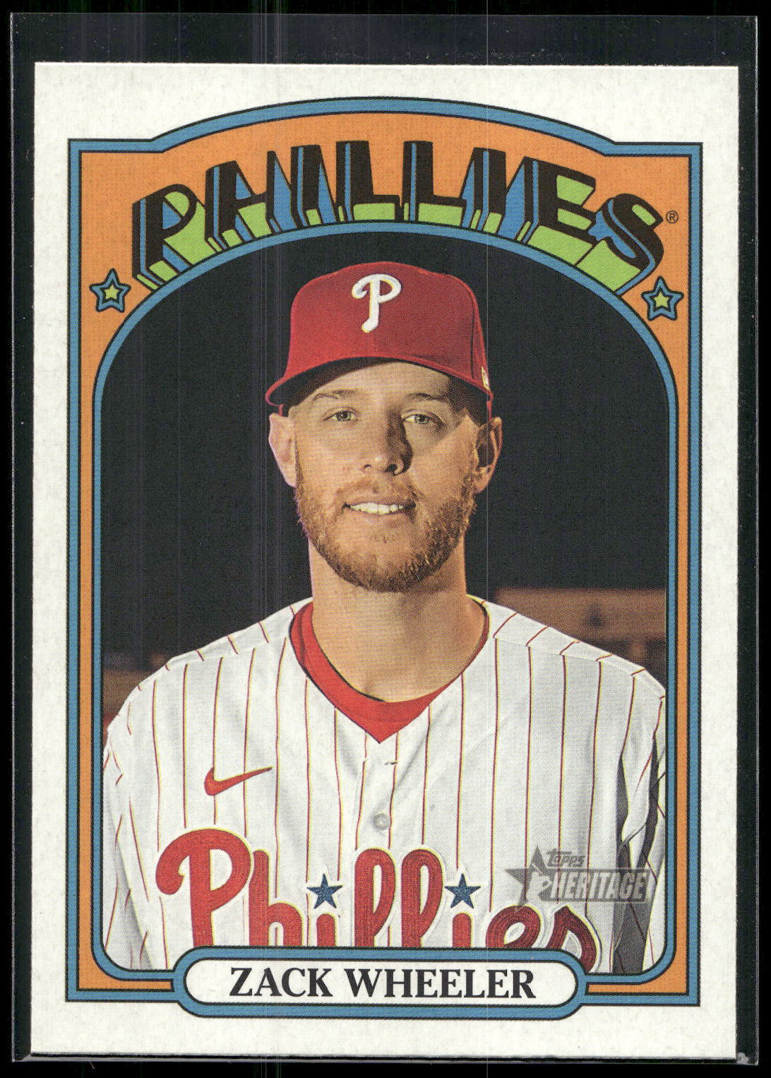 2021 Topps Heritage #355 Zack Wheeler