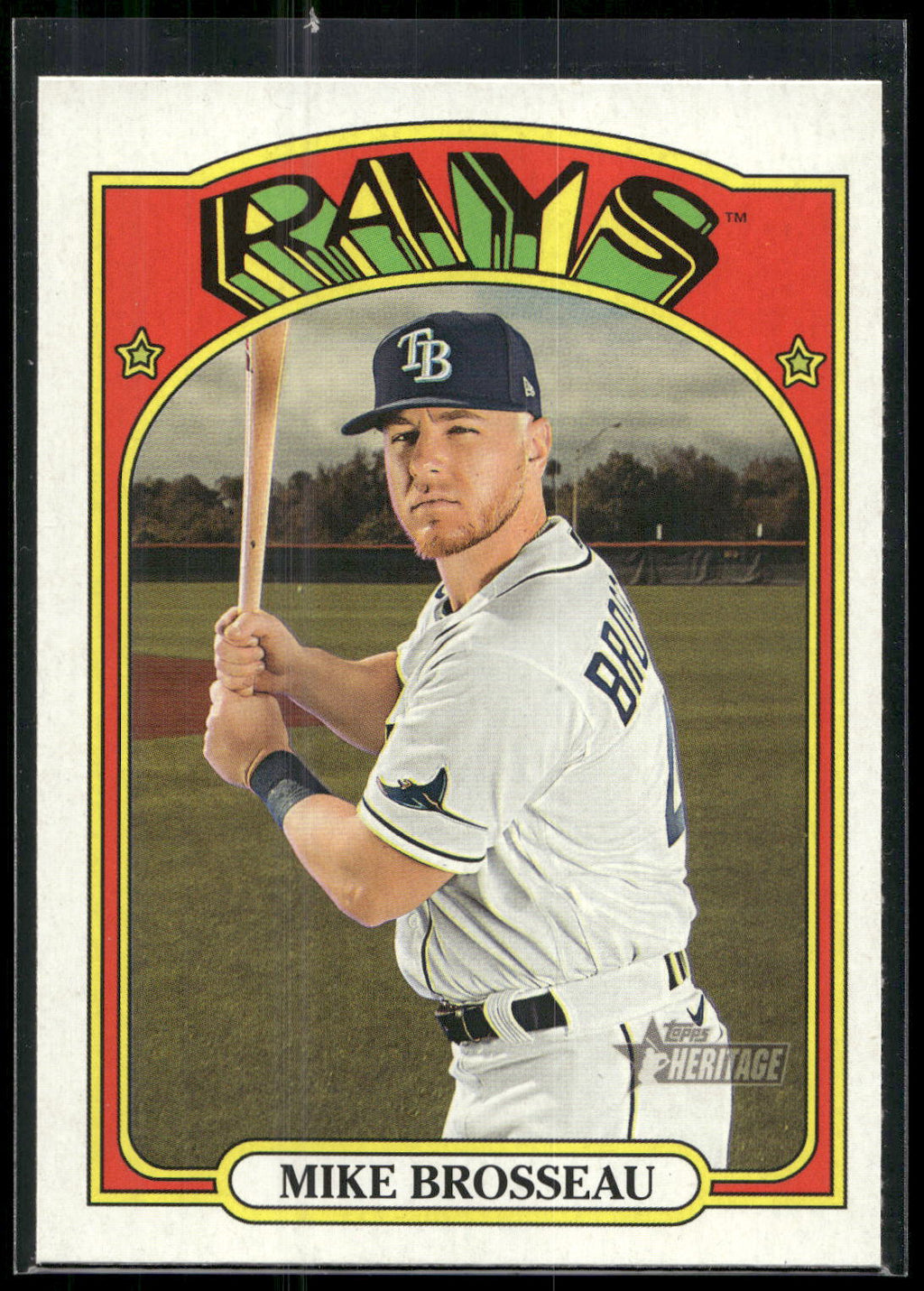 2021 Topps Heritage #260 Mike Brosseau