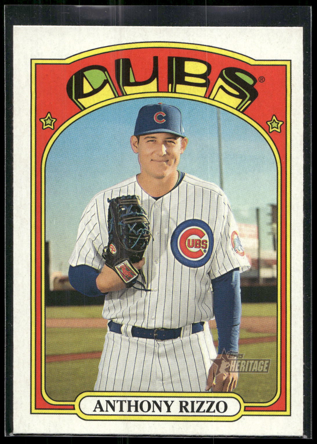 2021 Topps Heritage #175 Anthony Rizzo