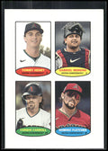 2023 Topps Tommy Henry Gabriel Moreno Corbin Carroll Dominic Fletcher Stamp