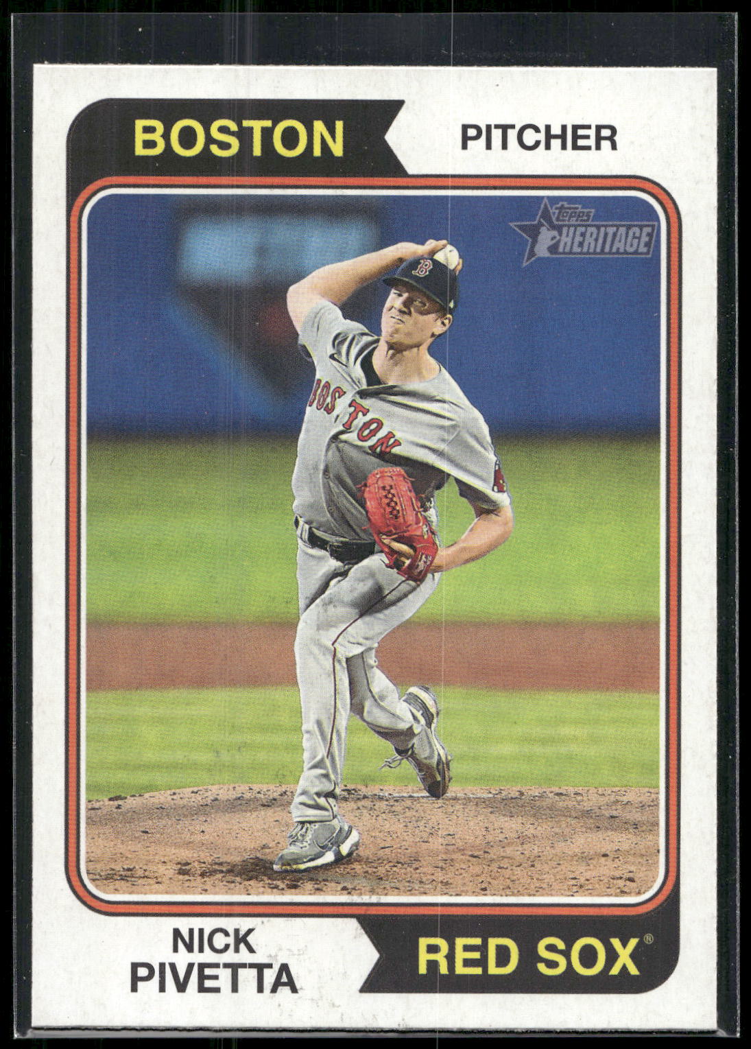 2023 Topps Heritage #187 Nick Pivetta