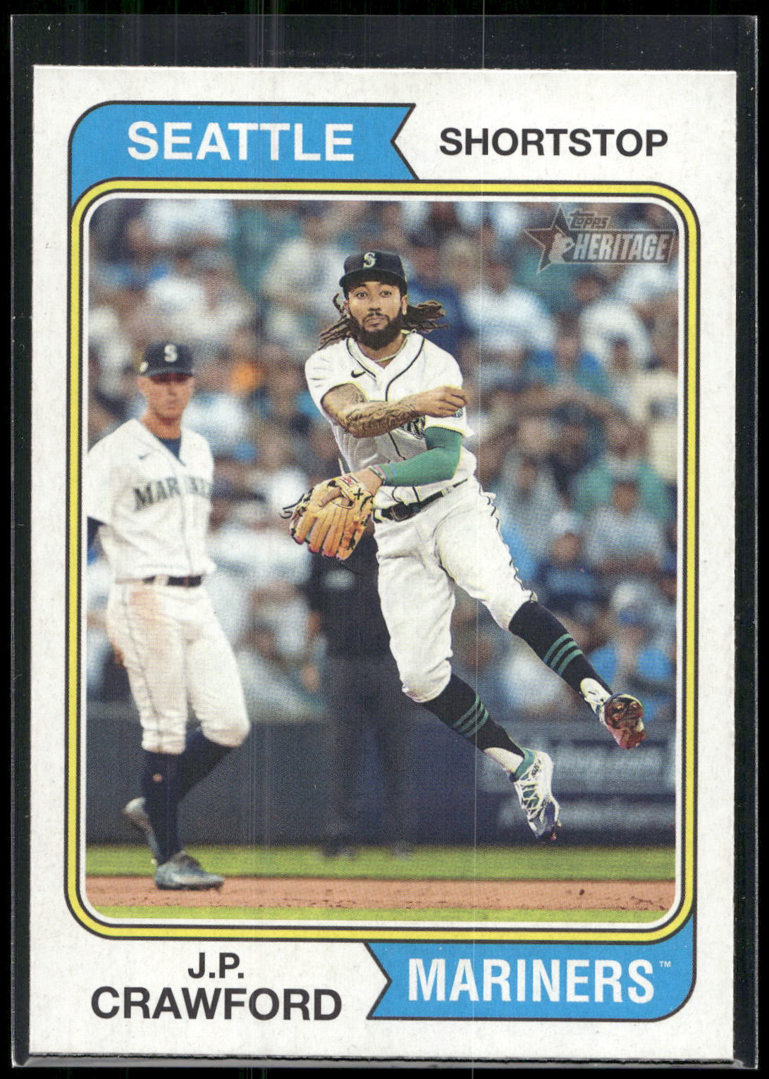 2023 Topps Heritage #286 J.P. Crawford