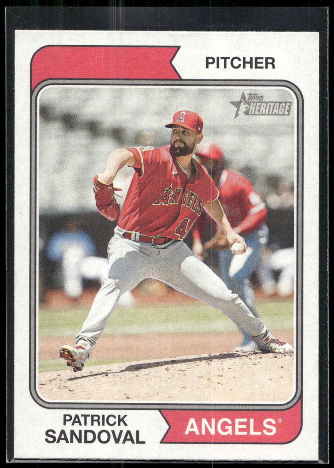 2023 Topps Heritage #198 Patrick Sandoval