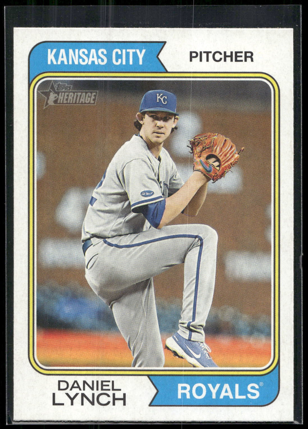 2023 Topps Heritage #159 Daniel Lynch