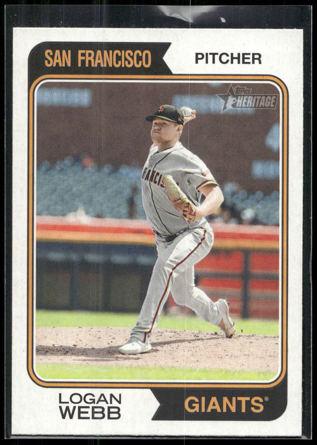 2023 Topps Heritage #387 Logan Webb
