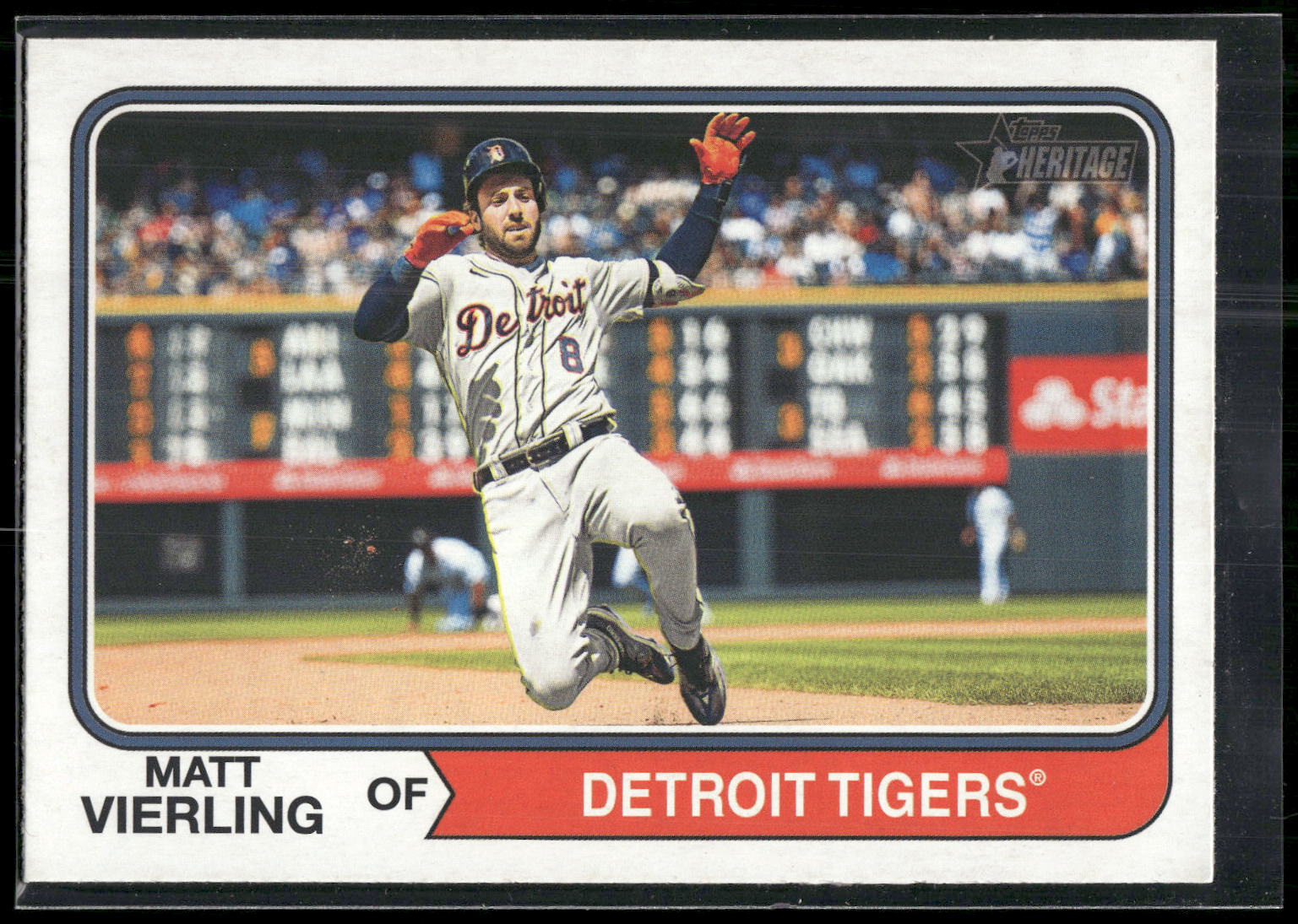 2023 Topps Heritage #530 Matt Vierling