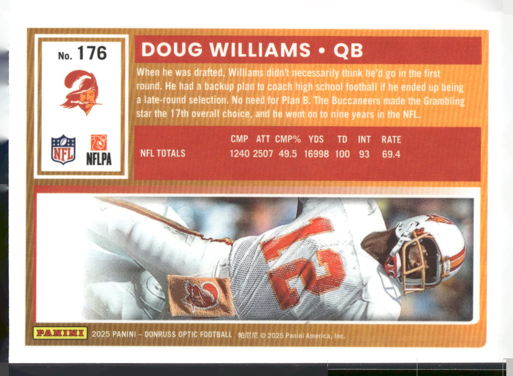 2025 Donruss Optic #176 Doug Williams