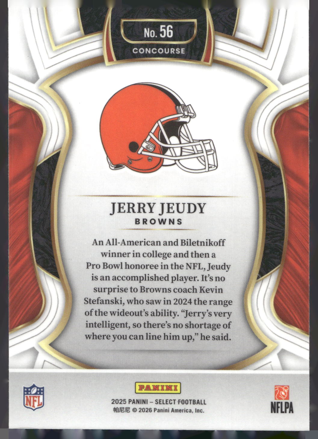 2025 Panini Select #56 Jerry Jeudy