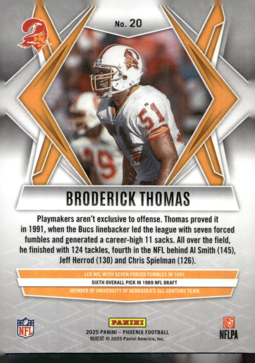 2025 Panini Phoenix #20 Broderick Thomas