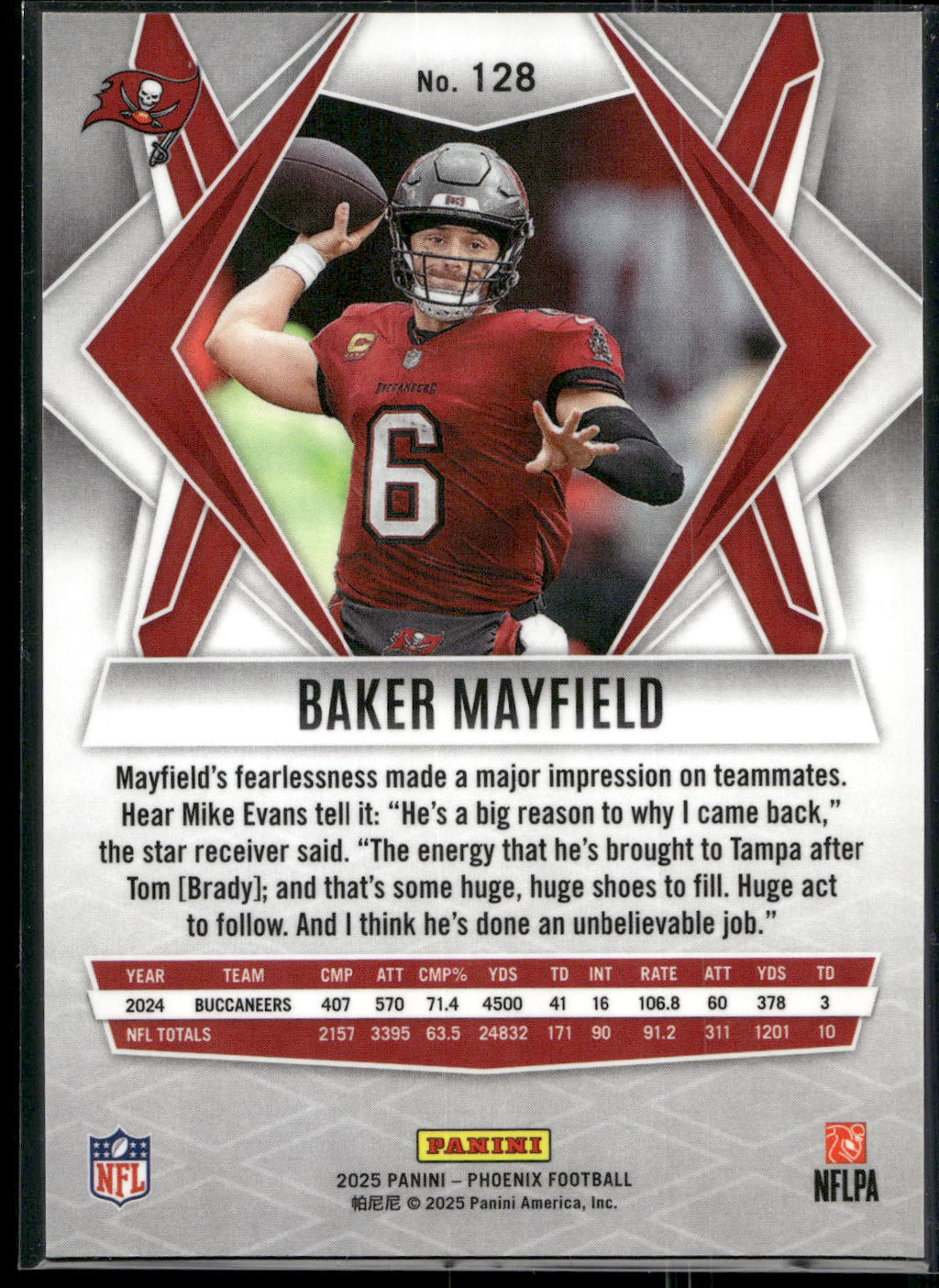 2025 Panini Phoenix #128 Baker Mayfield