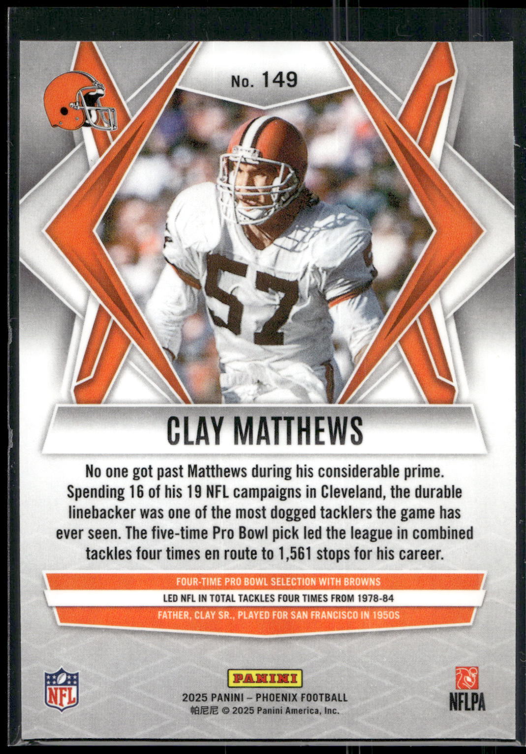 2025 Panini Phoenix #149 Clay Matthews