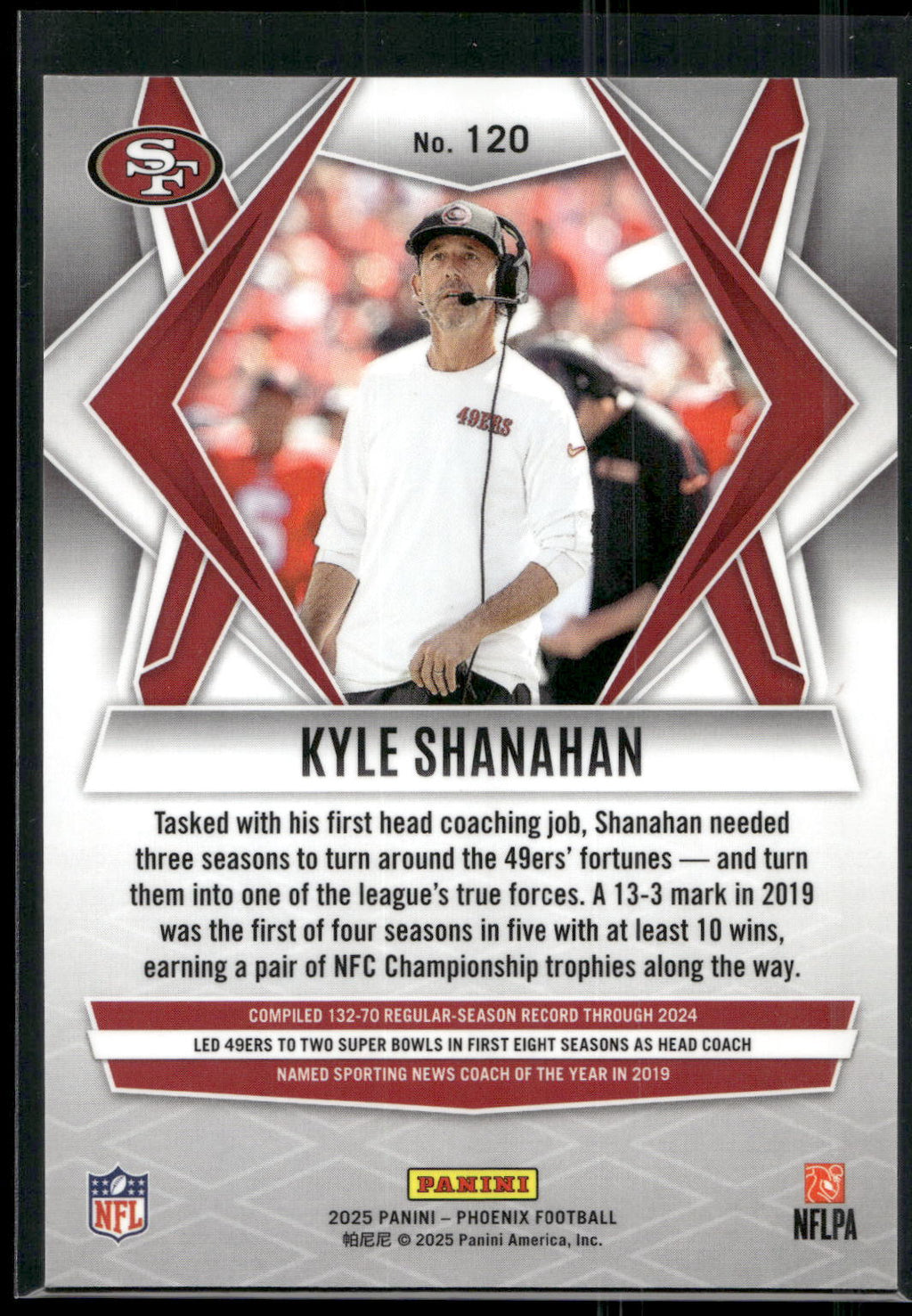 2025 Panini Phoenix #120 Kyle Shanahan