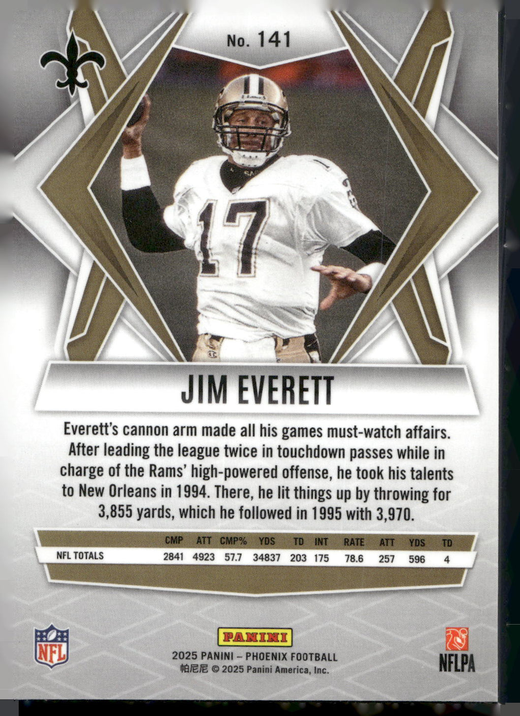 2025 Panini Phoenix #141 Jim Everett