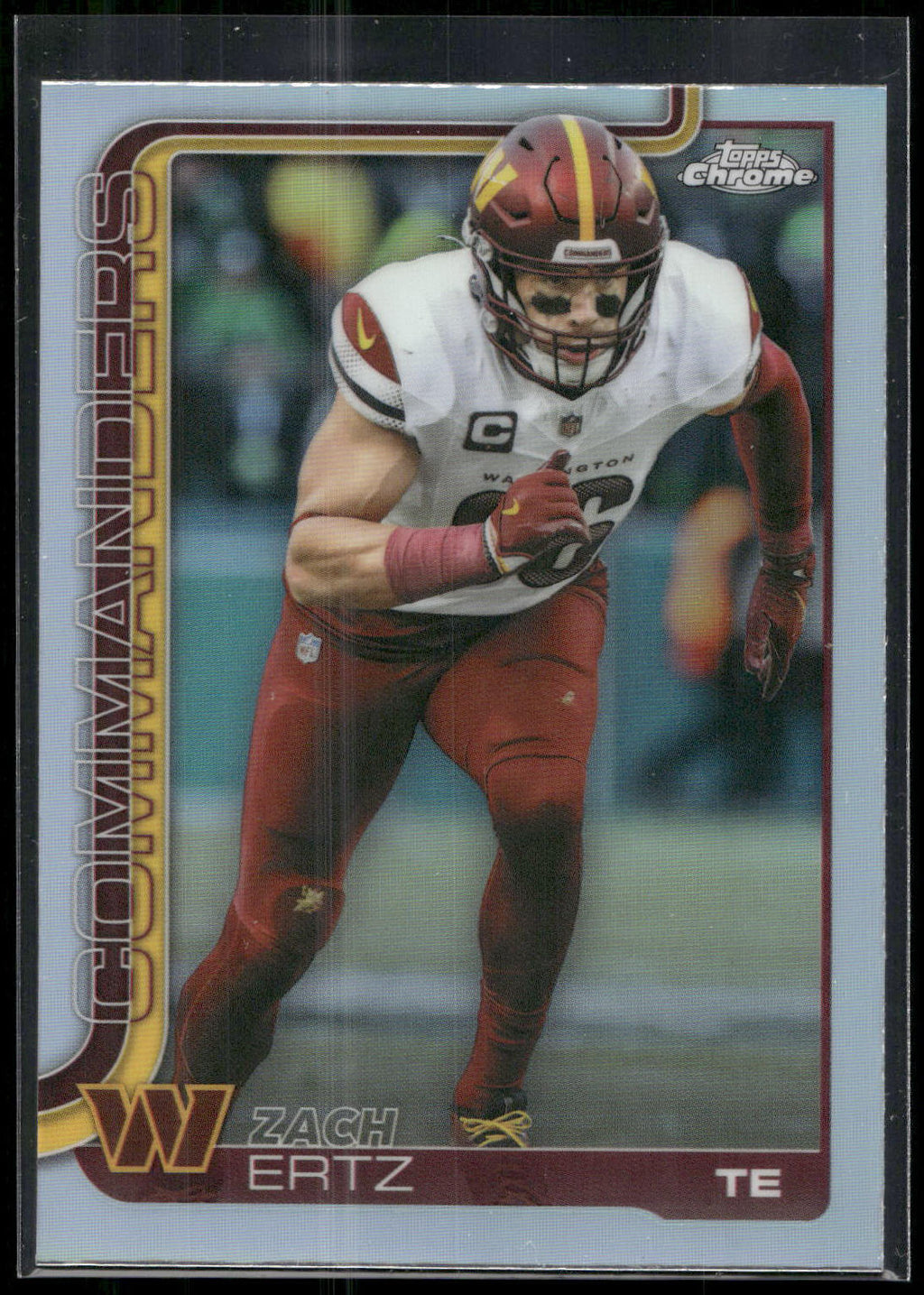2025 Topps Chrome #297 Zach Ertz Refractor