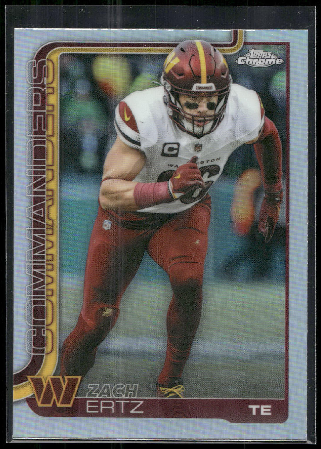 2025 Topps Chrome #297 Zach Ertz Refractor