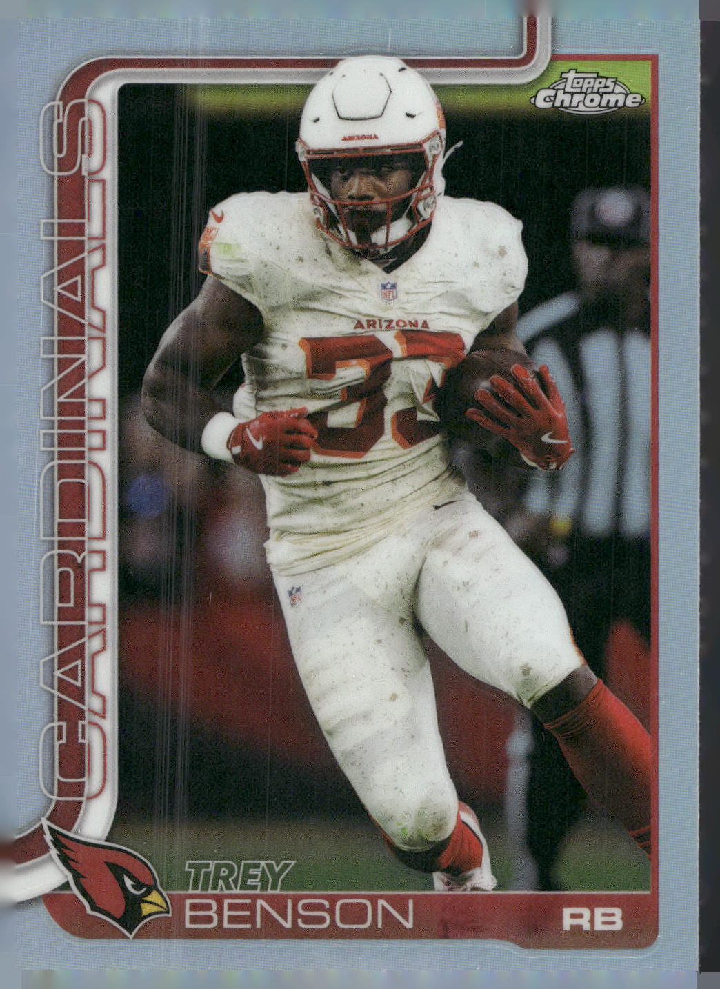 2025 Topps Chrome #7 Trey Benson Refractor
