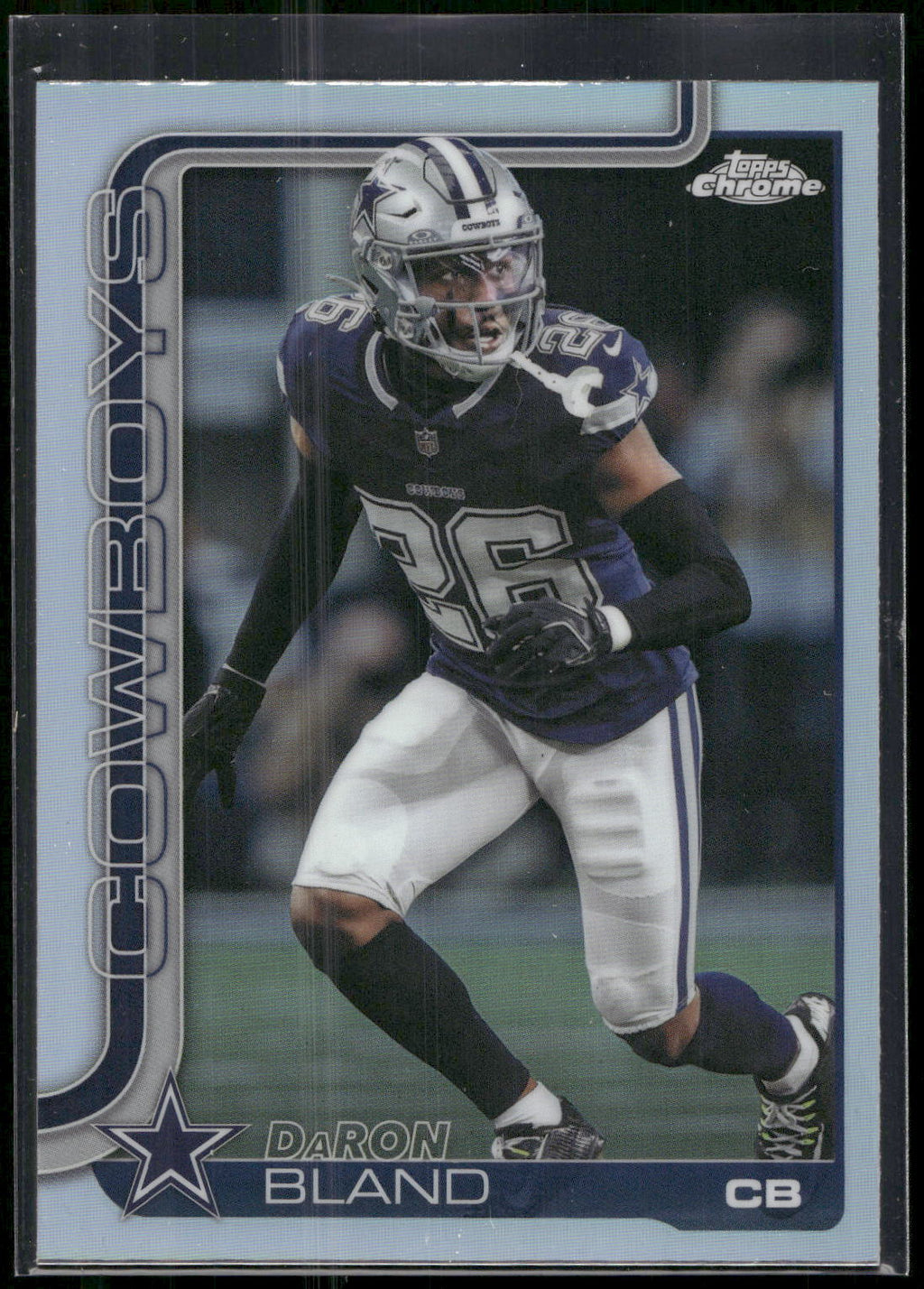 2025 Topps Chrome #82 DaRon Bland Refractor