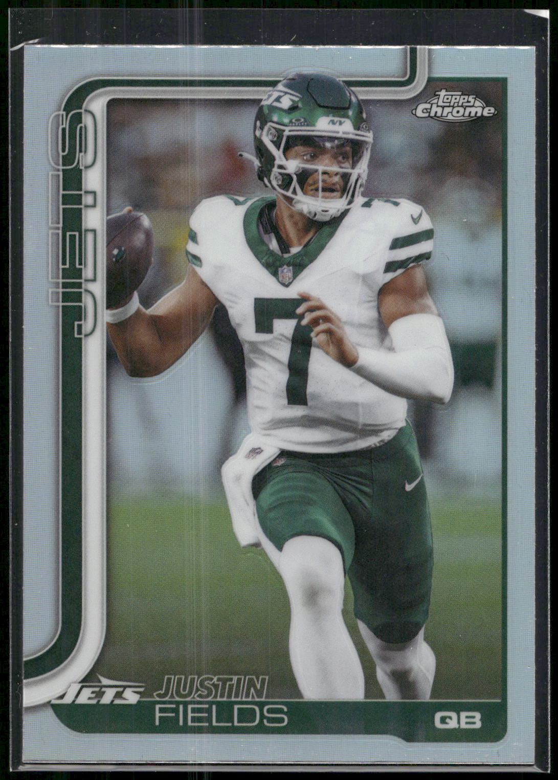 2025 Topps Chrome #237 Justin Fields Refractor