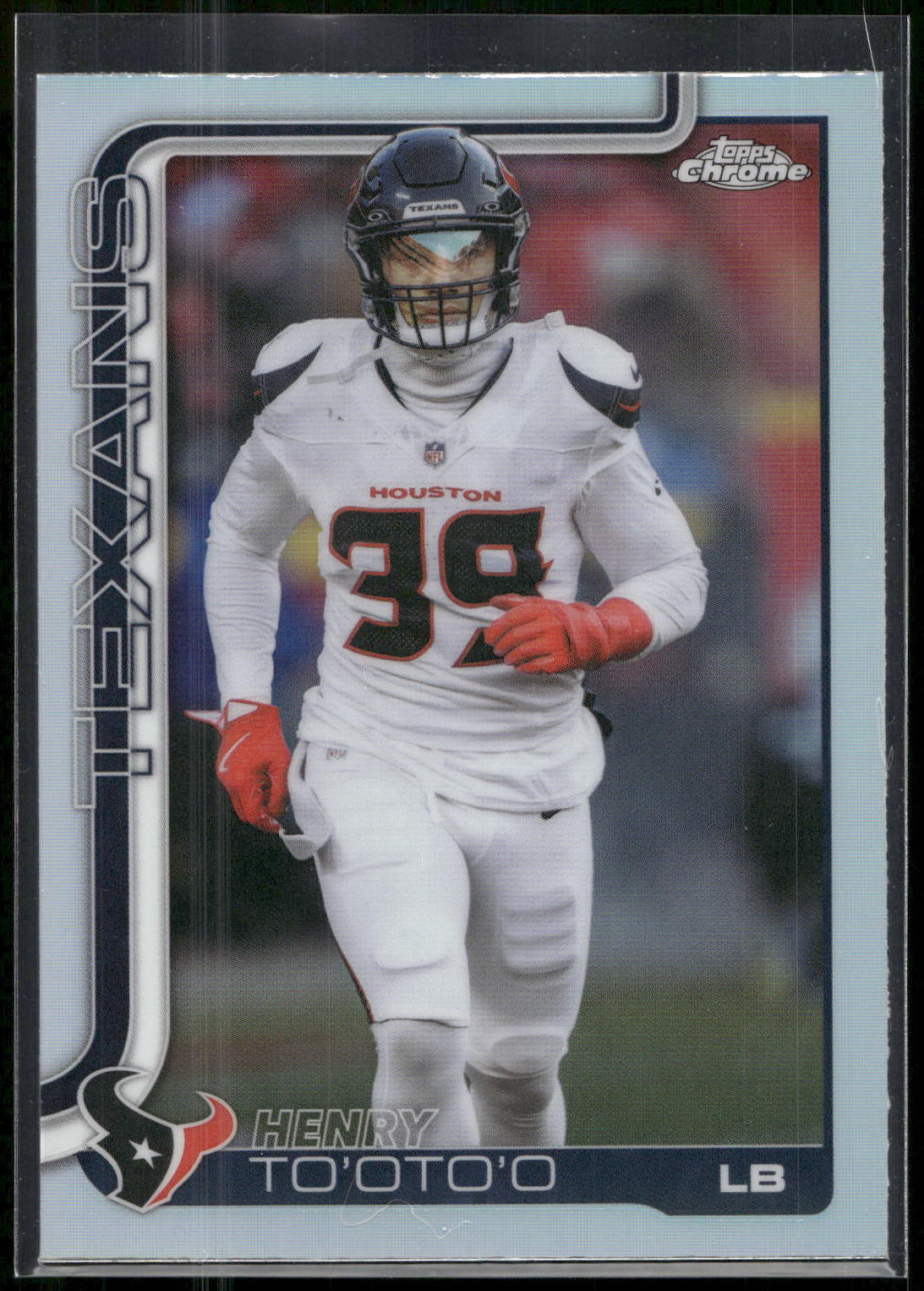 2025 Topps Chrome #122 Henry To'oTo'o Refractor